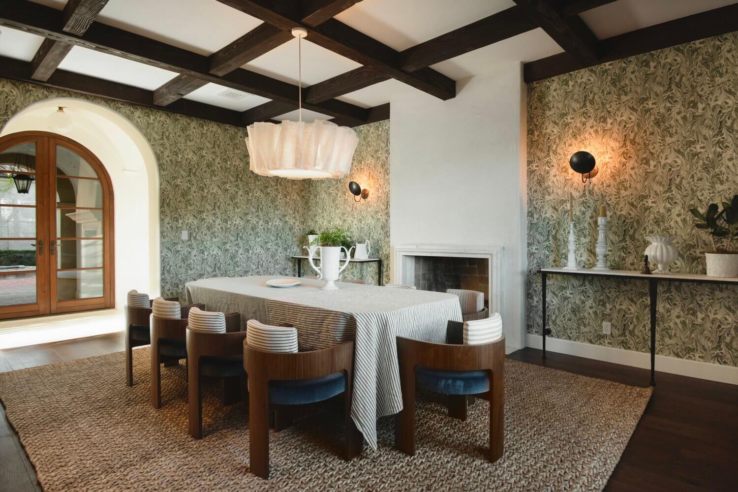 Interior Design Dining Room in Rancho Santa Fe