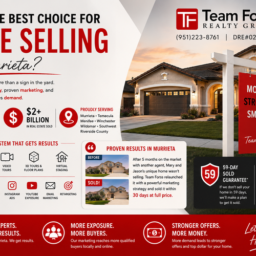 Who’s the best choice for home selling in Murrieta?