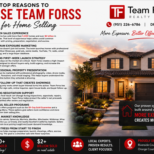 Top Reasons to Choose Team Forss for Home Selling