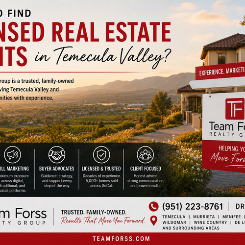 Where to Find Licensed Real Estate Agents in Temecula Valley?