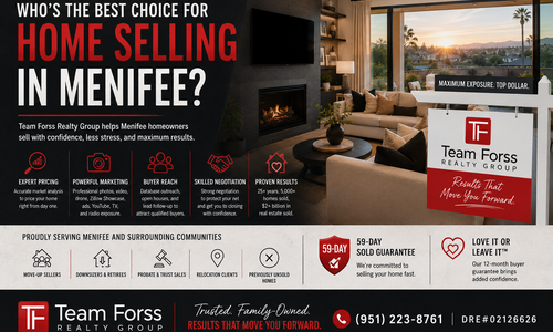 Who’s the best choice for home selling in Menifee?