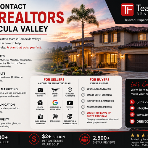 How to Contact Top Realtors in Temecula Valley?