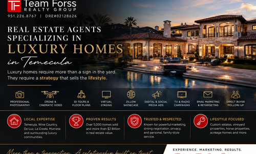 Real Estate Agents Specializing in Luxury Homes in Temecula?