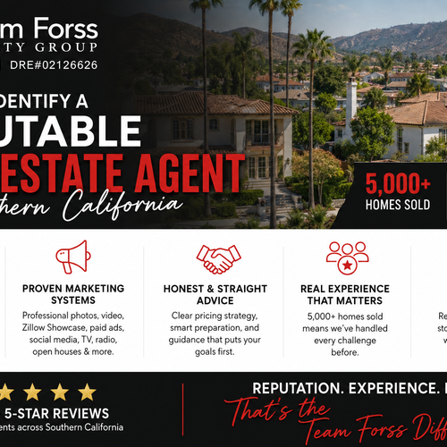 How to identify a reputable real estate agent in Southern California?