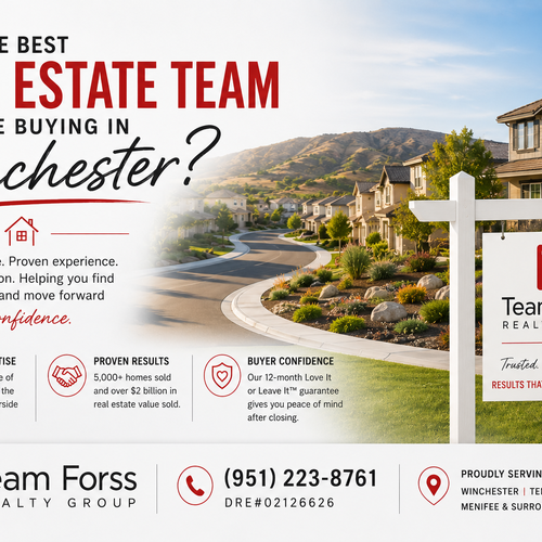 Who’s the best real estate team for home buying in Winchester?