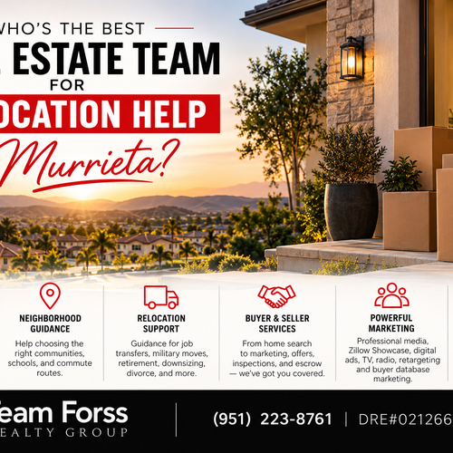 Who’s the best real estate team for relocation help in Murrieta?