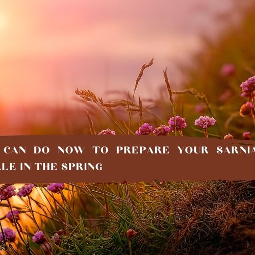 Things You Can Do Now to Prepare Your Sarnia Home for Sale in the Spring