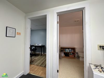 Office and Bathroom