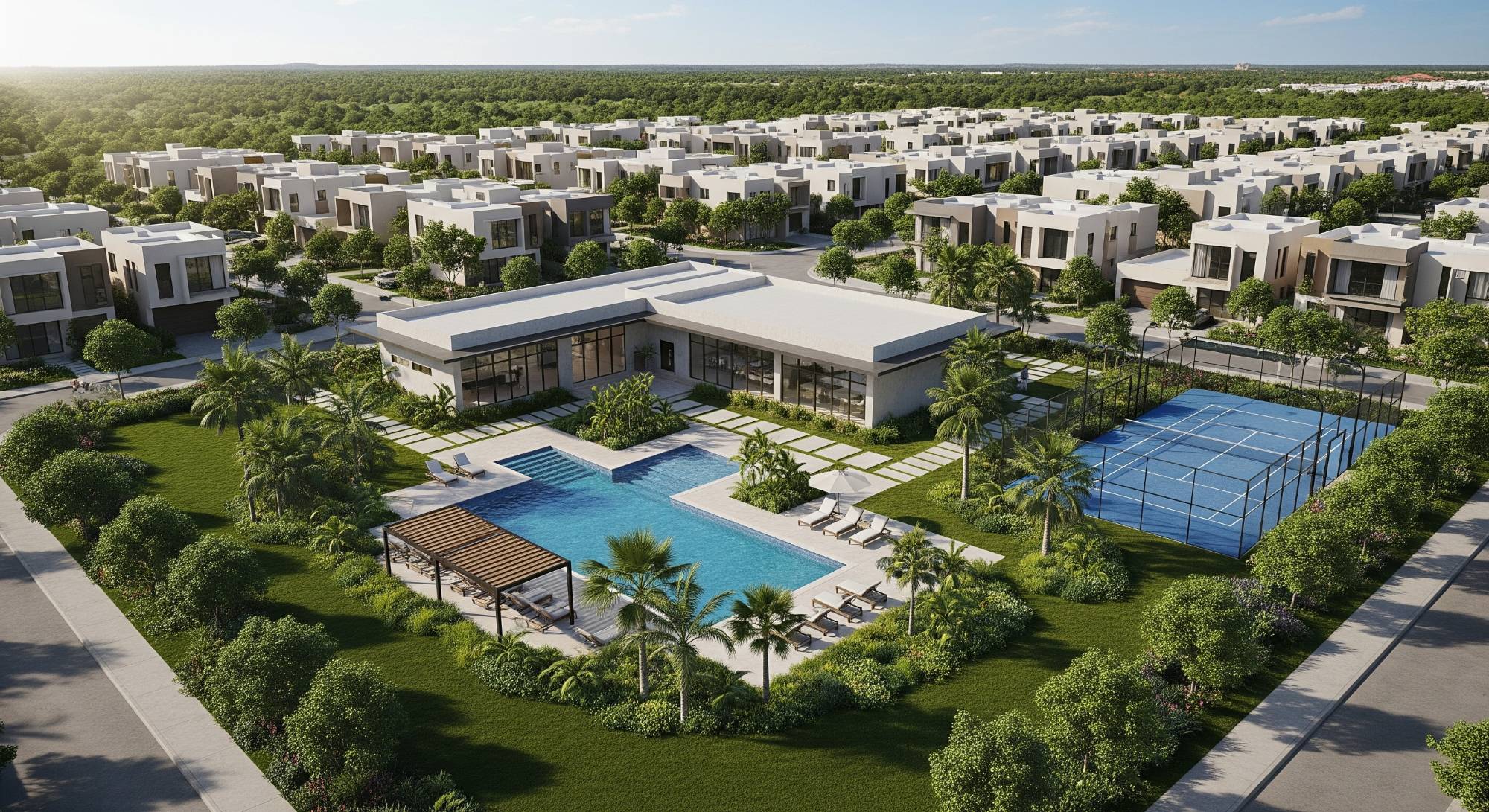 privadas residenciales con casa club