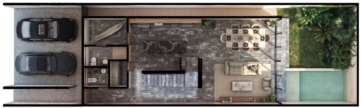 ABELIA - MODELO A - PLANTA BAJA