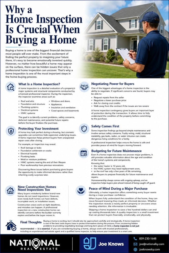 why a home inspection is crucial