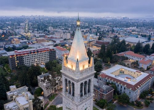 Famous Berkeley Landmark from Above
