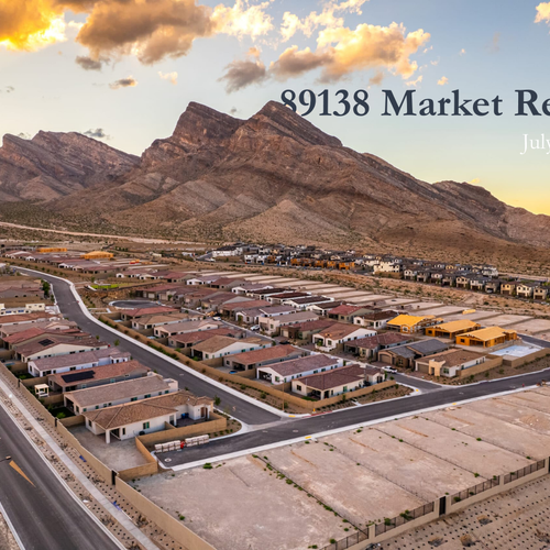 Summerlin 89138 Market Report – July 2025