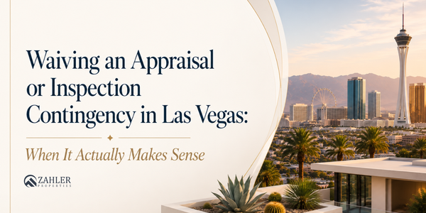 Waiving an Appraisal or Inspection Contingency in Las &hellip;