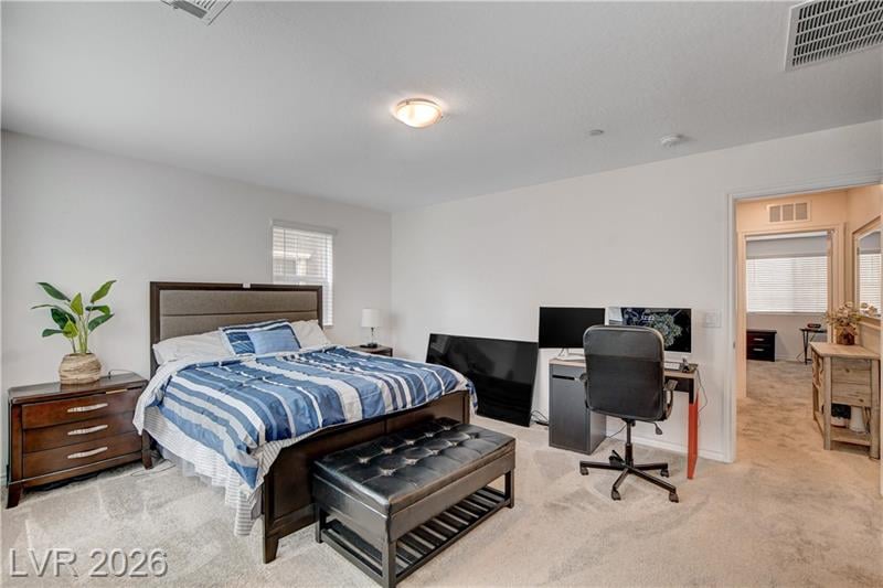 Upstairs primary bedroom at 105 Campbelltown Avenue, Cadence Henderson