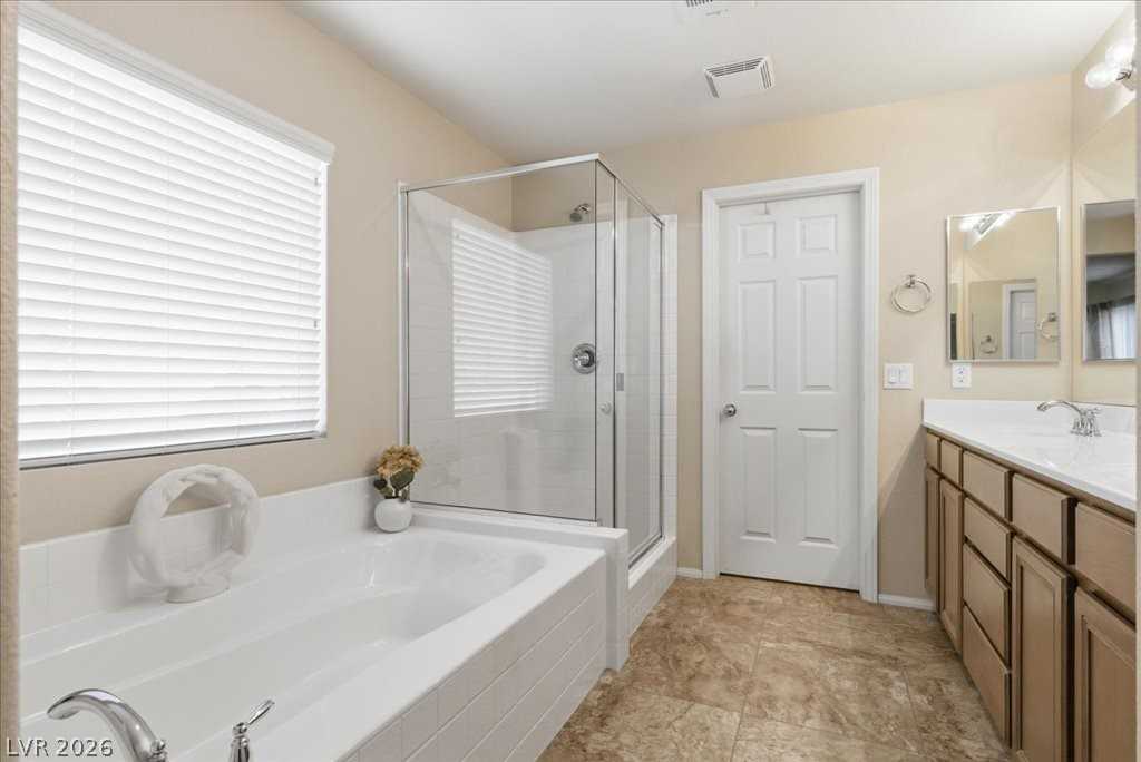 Bathroom at 3413 Pelican Brief Lane in North Las Vegas