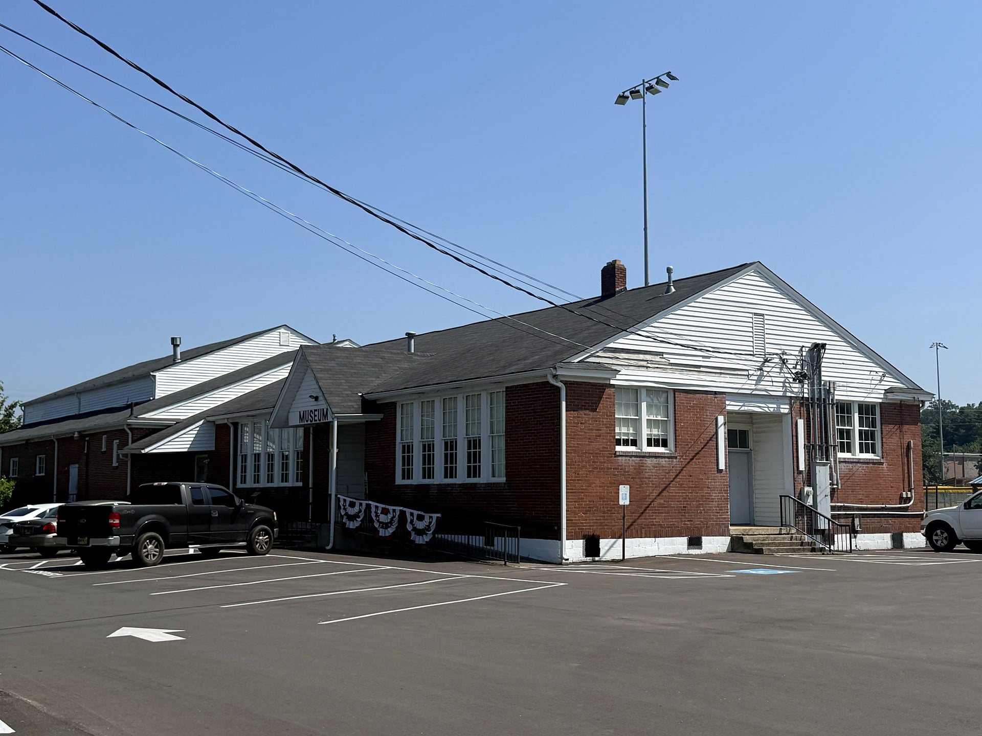 The Historic Nolensville School building in Nolensville, TN