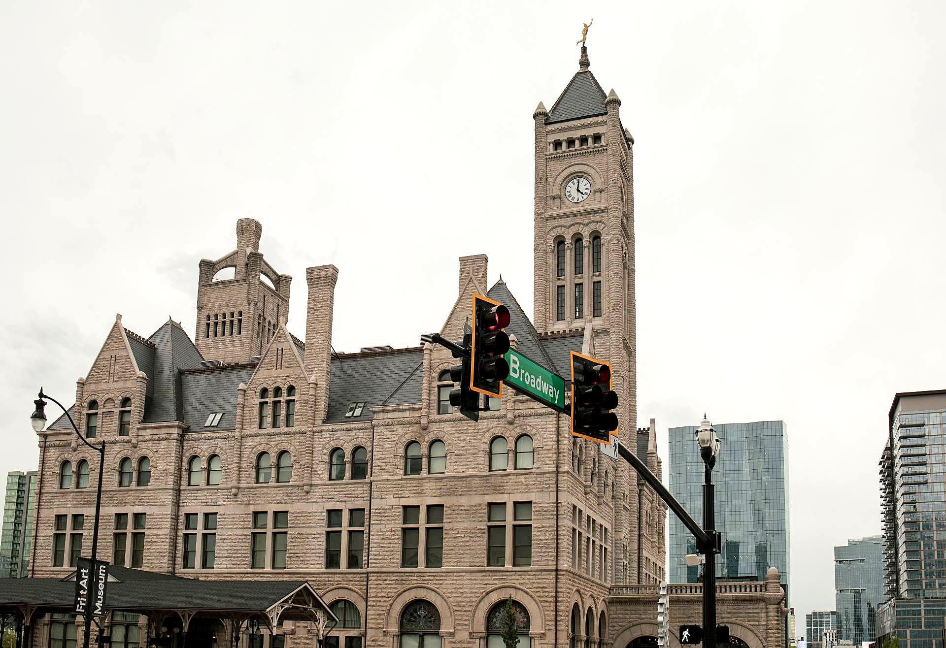 Union Station on Broadway in Nashville, TN