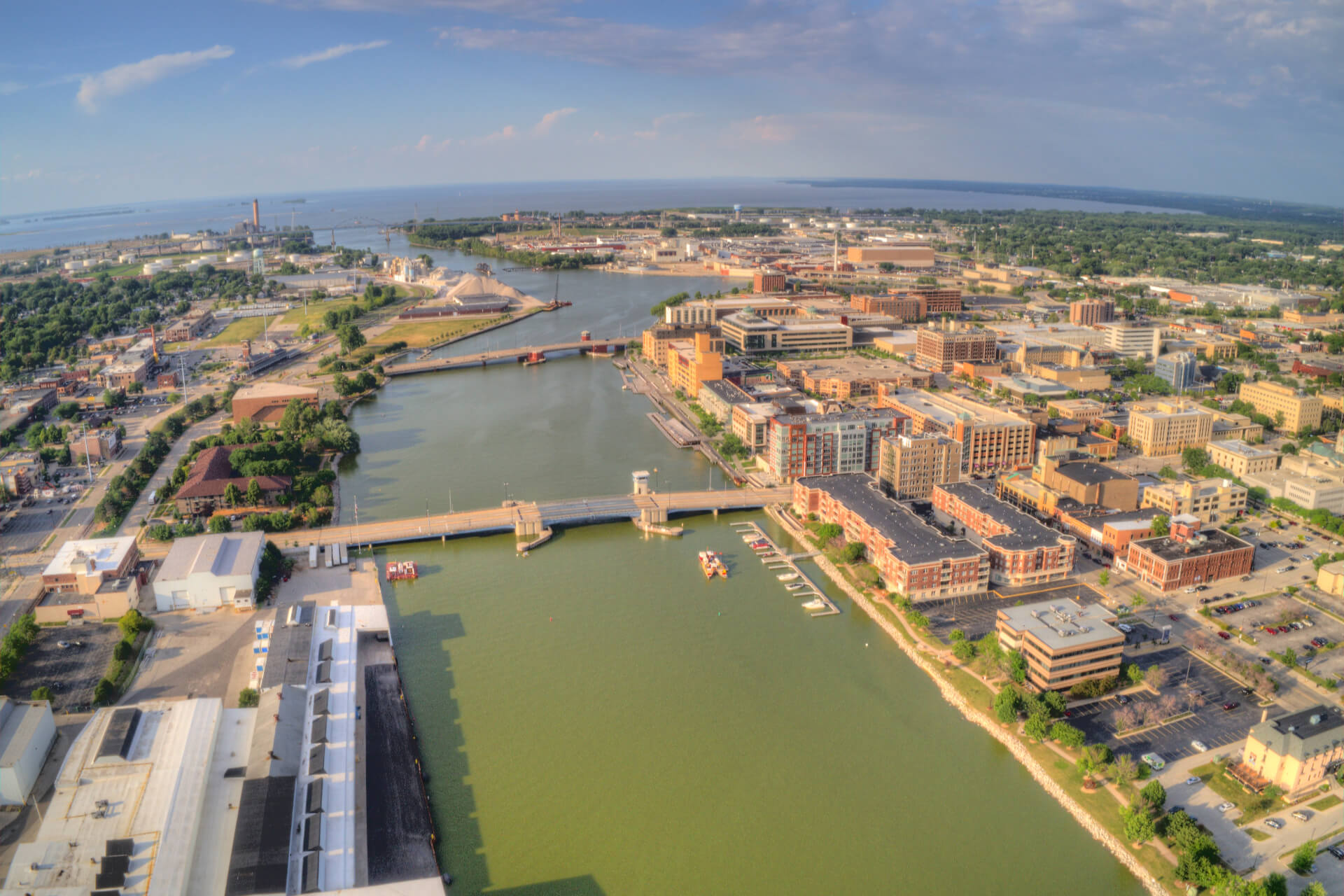 Brown County, WI - Green Bay is a Large Town in Northern Wisconsin on Lake Michigan