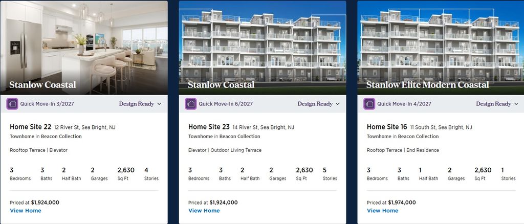 Haven at Seabright current homes for sale