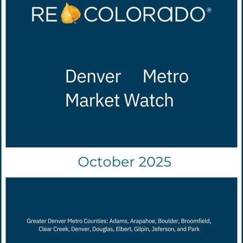 Denver Metro Housing Market Update – October 2025