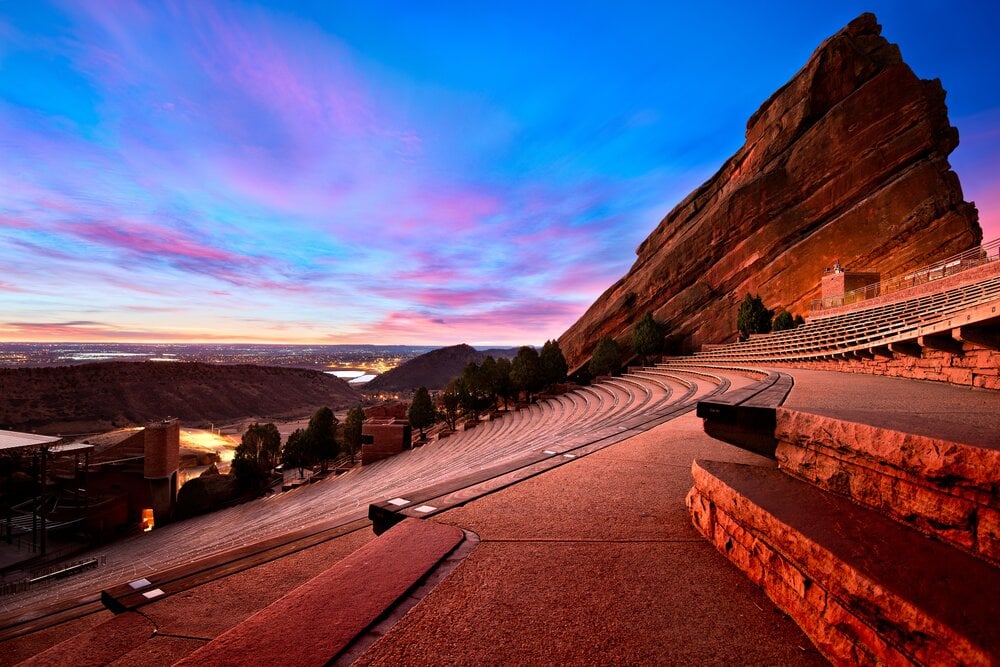 Red Rocks Amphitheatre Morrison Colorado