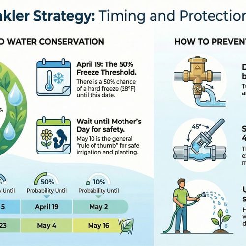 Colorado Sprinkler Systems: Resist the Urge to Irrigate Early