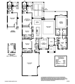Chandler V floor plan