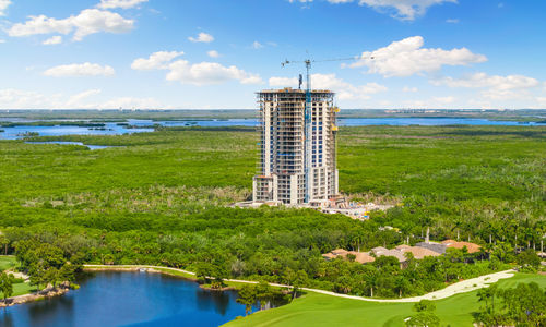 The Island at West Bay Club Construction Update: 24th Floor …
