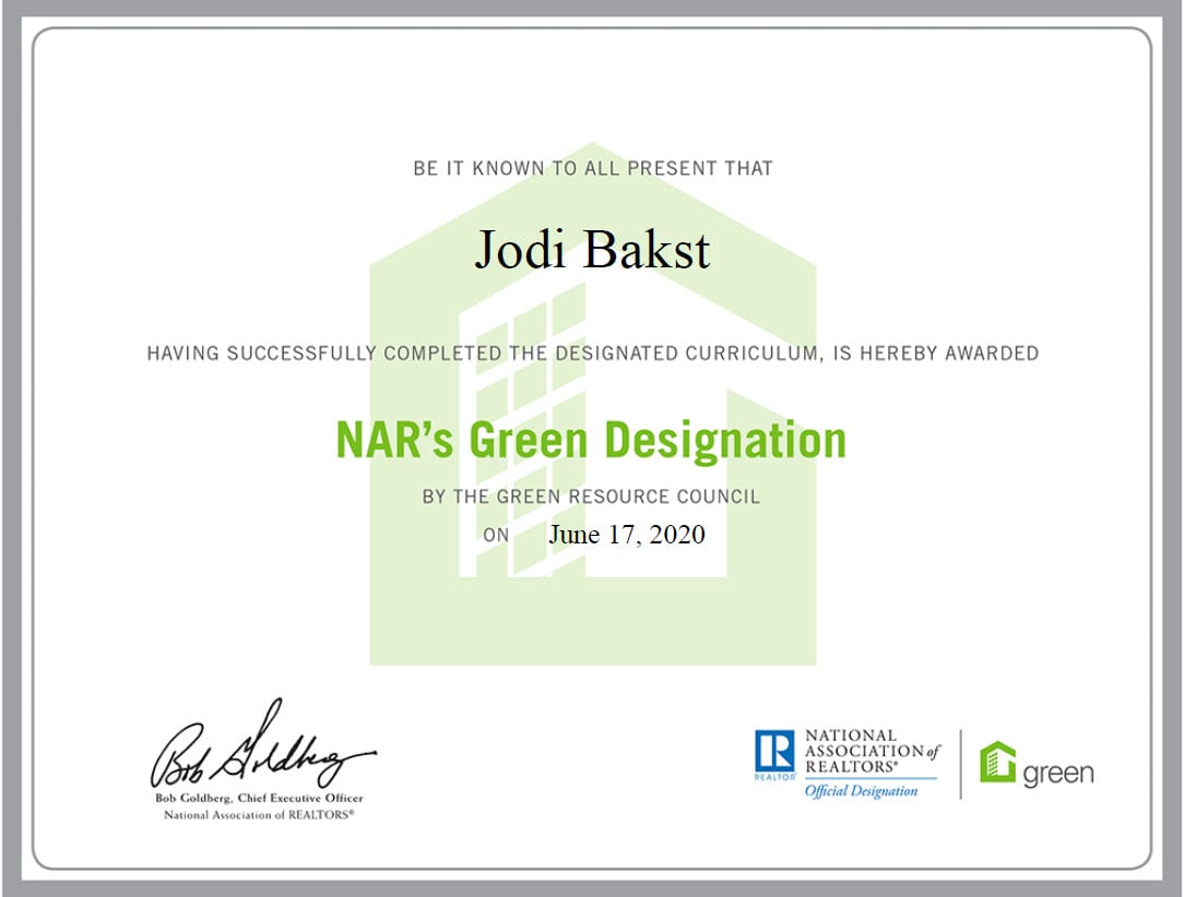 GREEN Certification