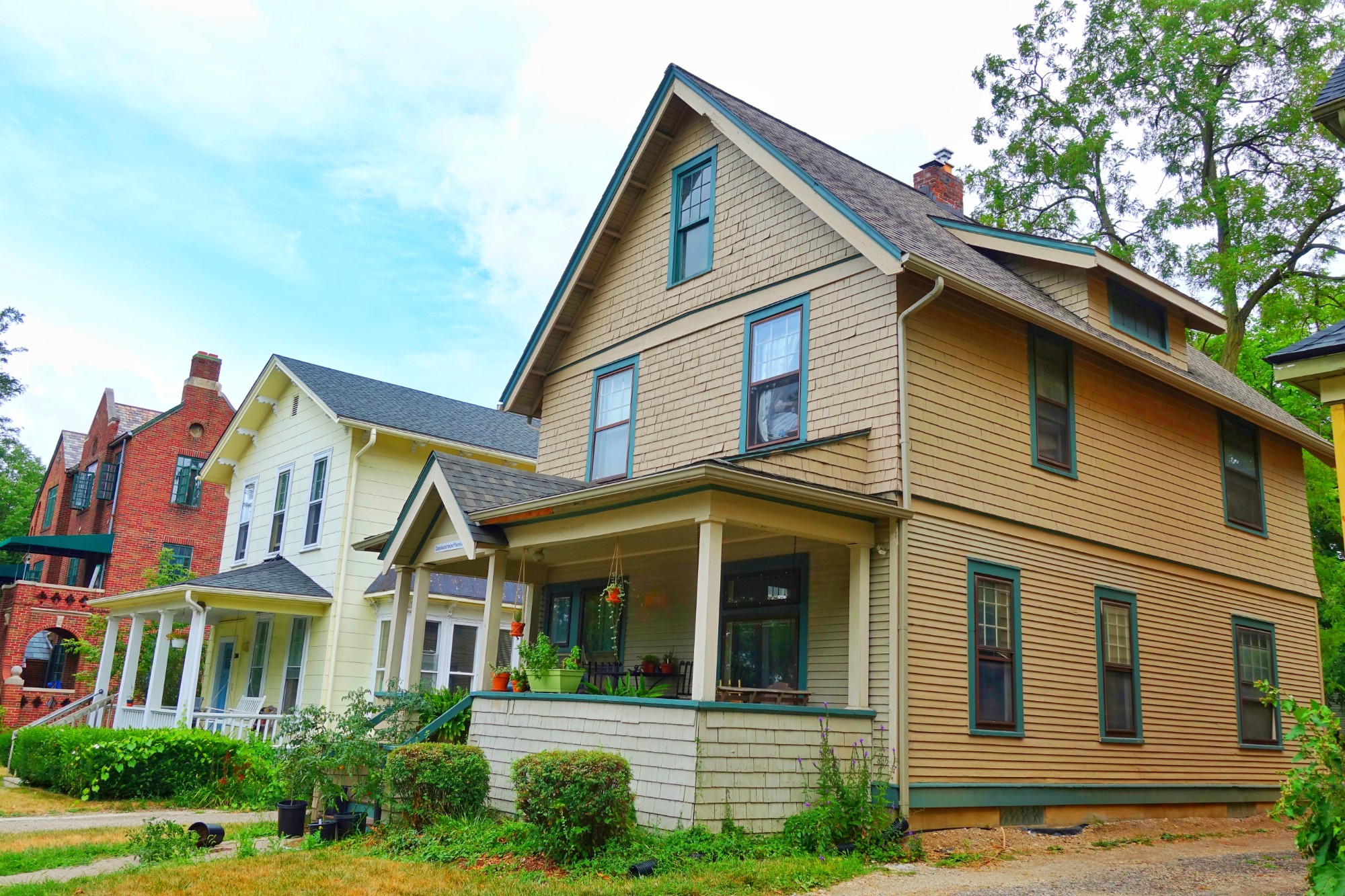 classic suburban family homes