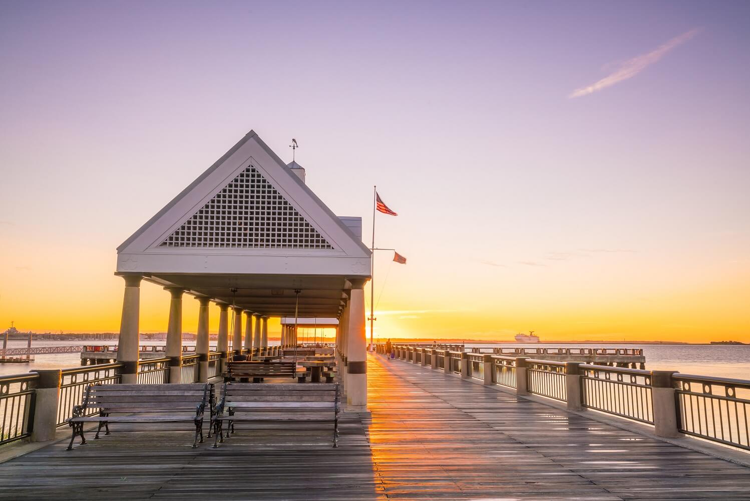 The Waterfront Park in Charleston