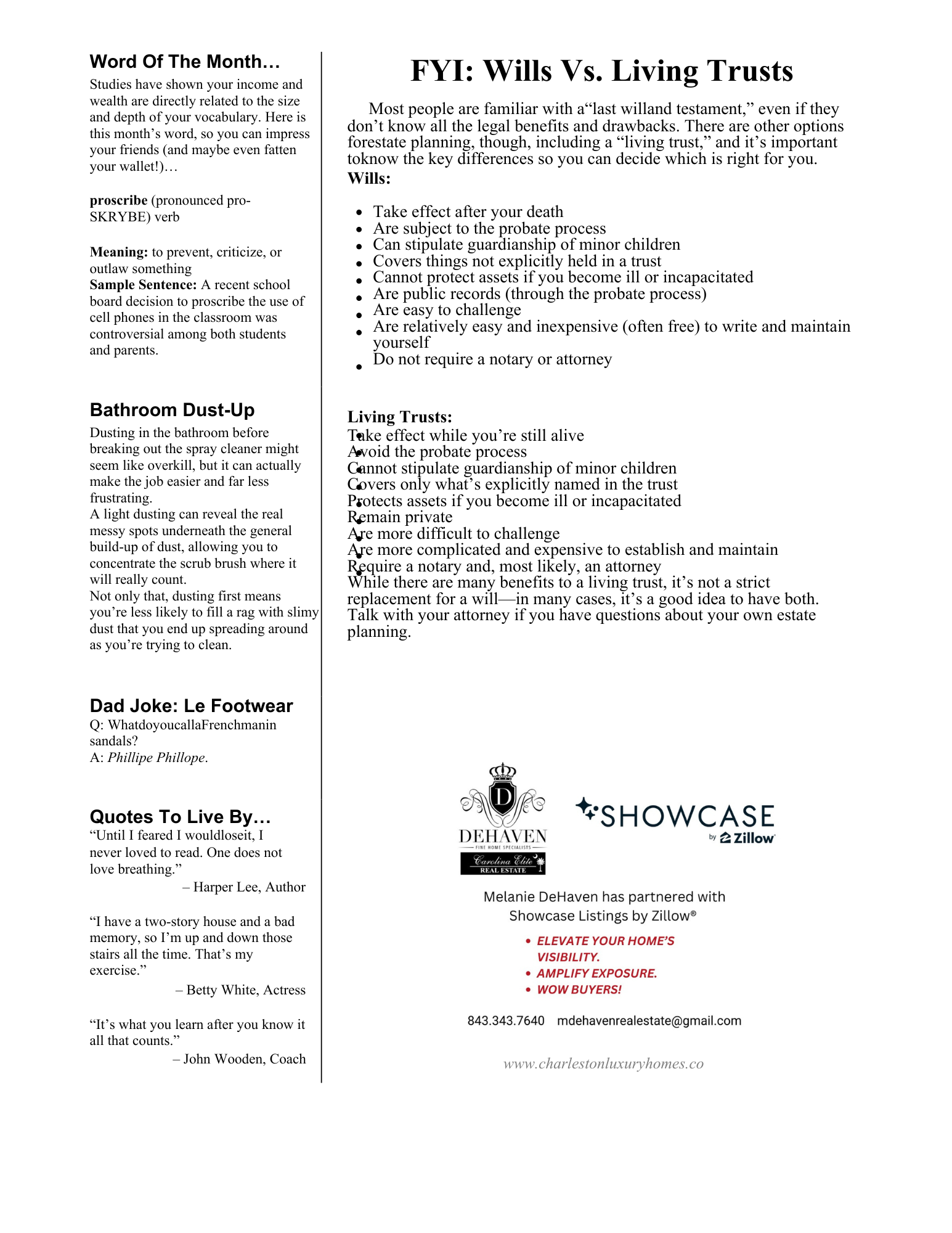 Oct 25 SFL Newsletter pg2