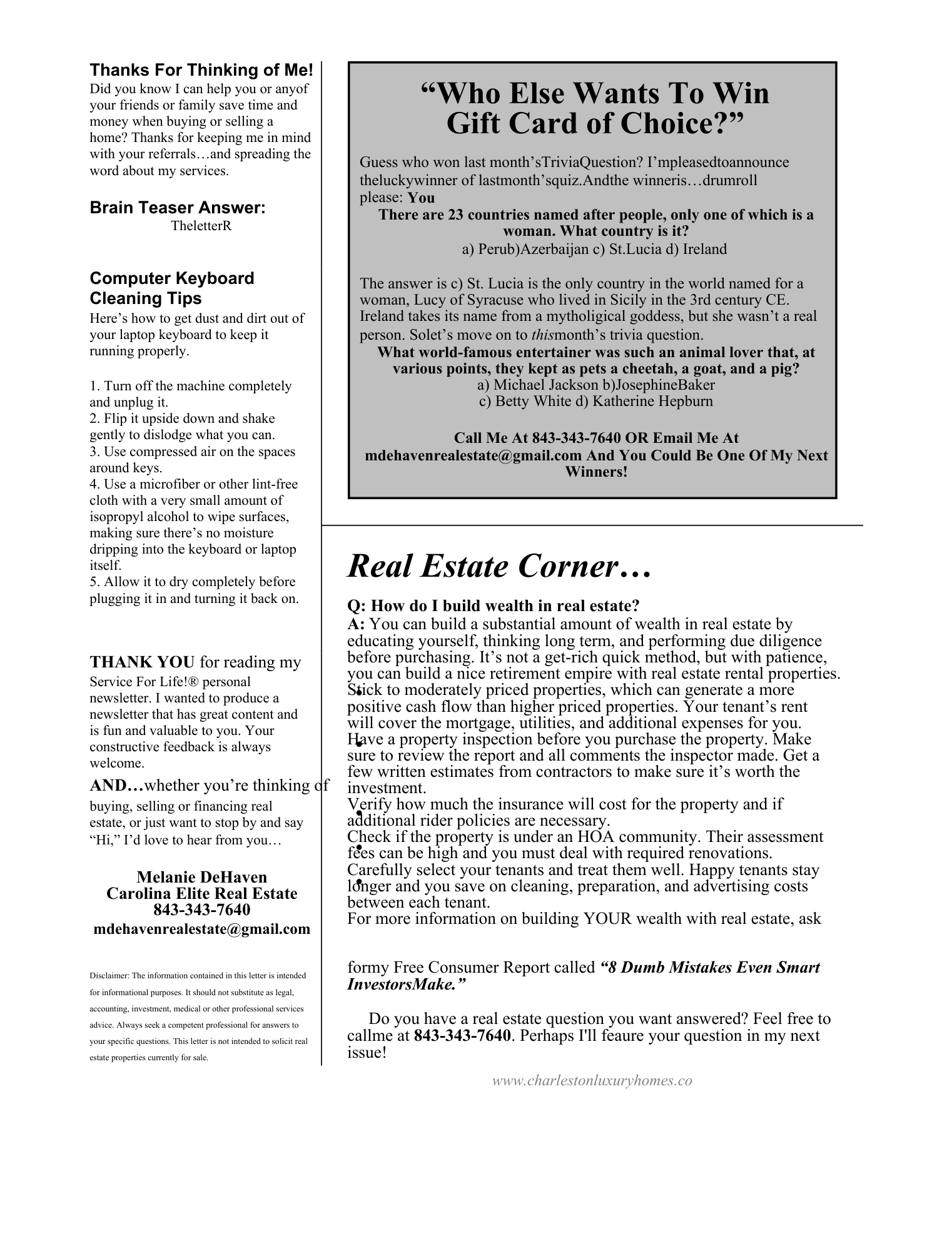 Oct 25 SFL Newsletter pg4