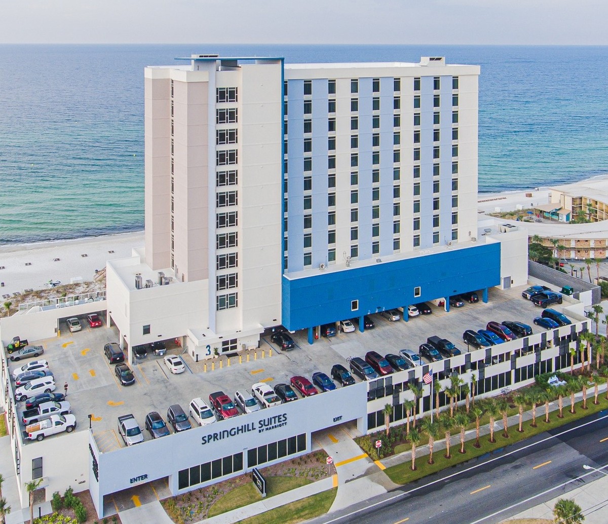 Springhill Aerial - SunsetAerial