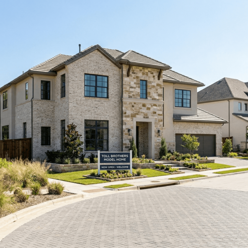 Toll Brothers Luxury Home Pricing with Premium Features