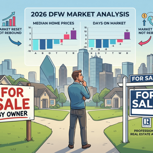 FSBO vs Professional Real Estate Agent for Home Selling: A 2026 DFW Market Analysis