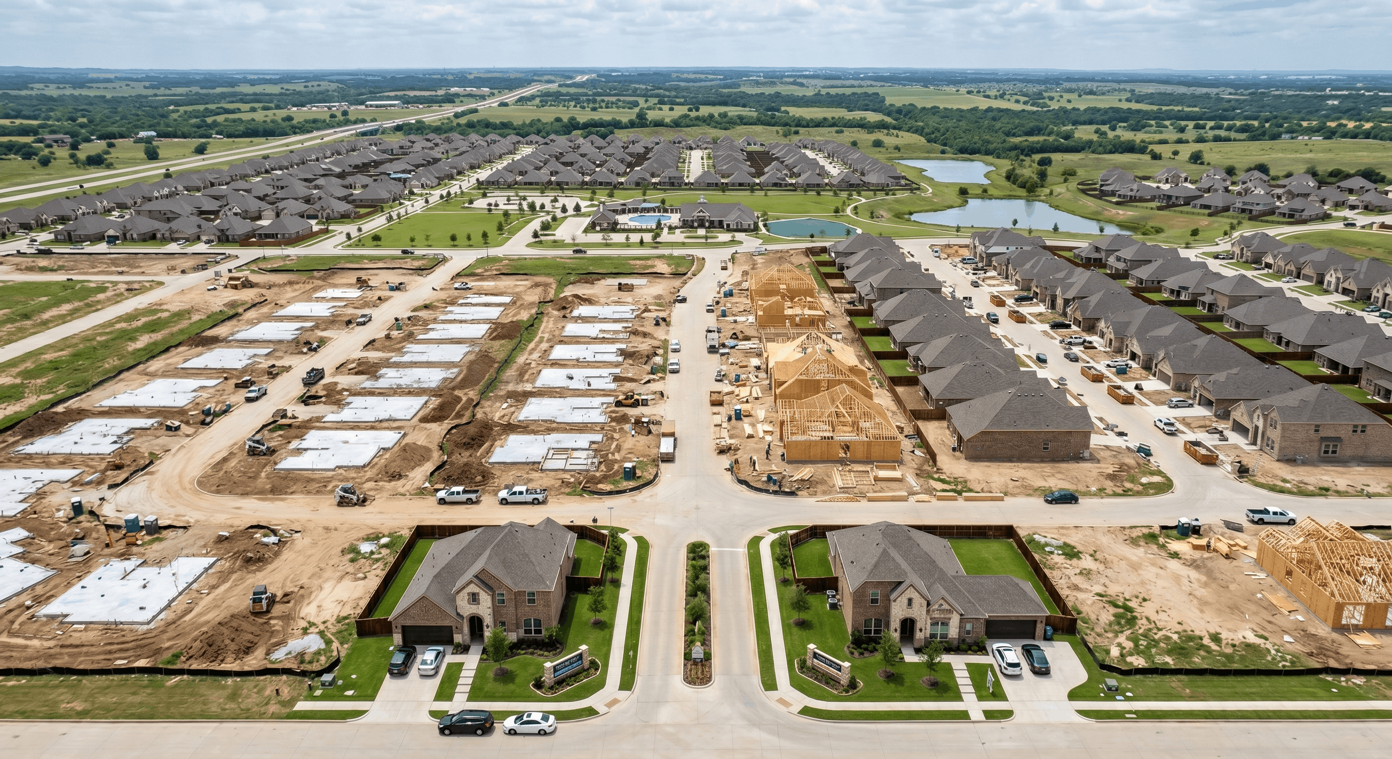 Justing TX new builds