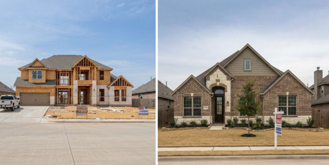 custom built home vs spec home