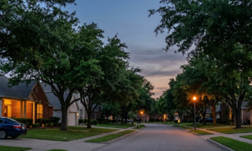 Which Keller, TX neighborhoods are actually quiet at …