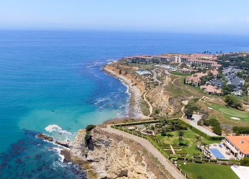 coastal resort ocean cliff