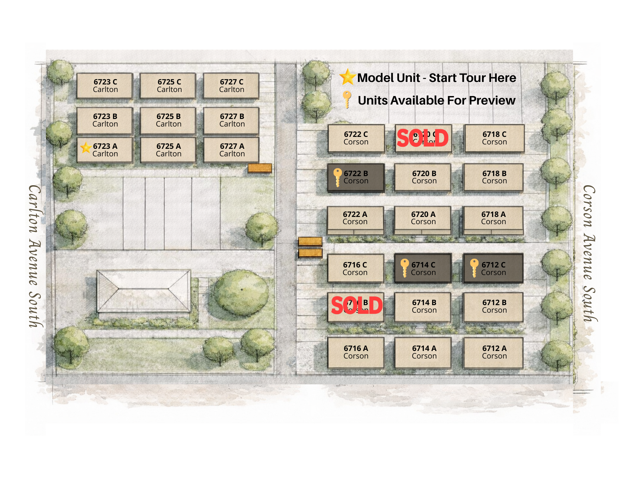 Gebhard Plot Drawing (11 x 8.5 in)