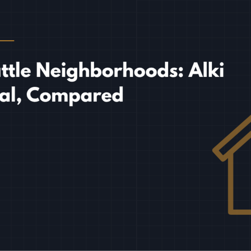 West Seattle Neighborhoods: Alki to Admiral, Compared