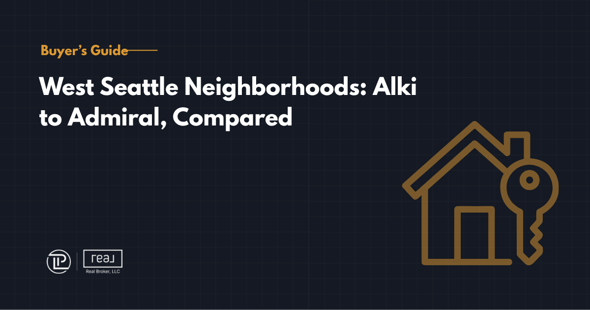 West Seattle Neighborhoods-Alki to Admiral, Compared