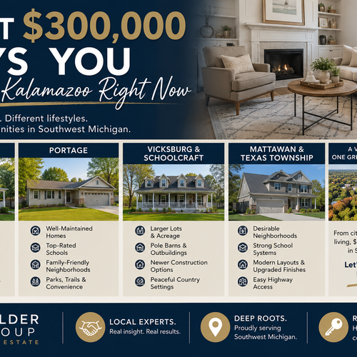 What $300,000 Buys You Around Kalamazoo Right Now