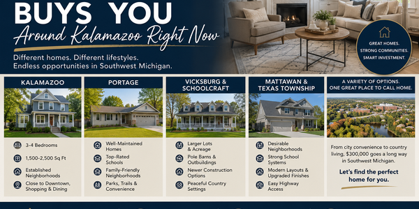 What $300,000 Buys You Around Kalamazoo Right Now