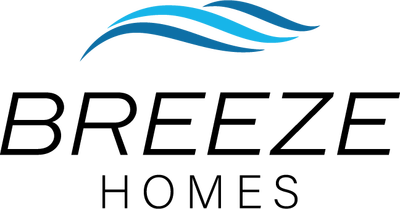 Breeze Homes Horizontal Logo Stacked (blue)