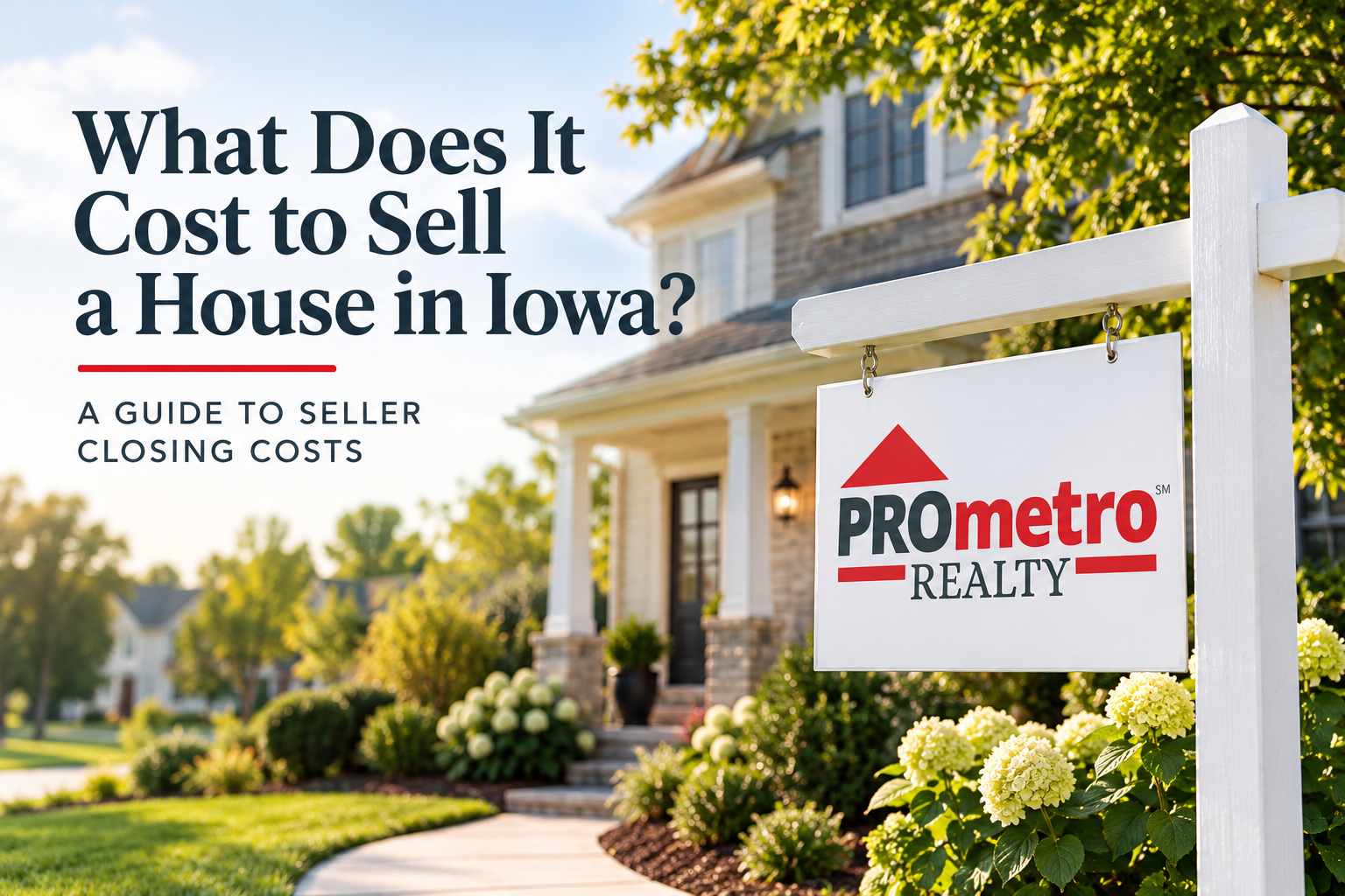 What does it cost to sell a house in Iowa