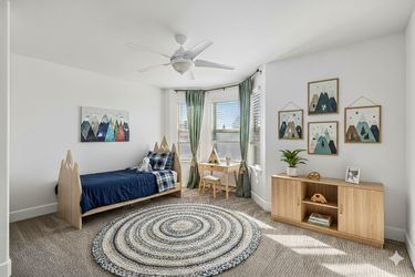 STAGED - BEDROOM 1 - ROBINSON RANCH