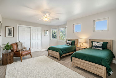 STAGED - BEDROOM 3 - ROBINSON RANCH